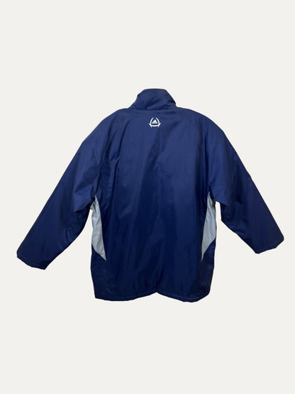 Vintage Adidas Jacket in grey, men's, size M – second-hand