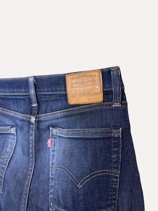 Vintage Levi's 519 Skinny Jeans in blue, men's, size W31 L32 – second-hand