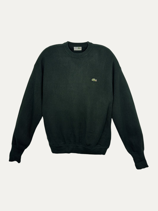 Vintage Lacoste Sweater in green, unisex, size XXL – second-hand