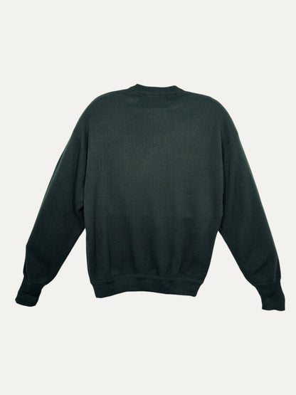 Vintage Lacoste Sweater in green, unisex, size XXL – second-hand