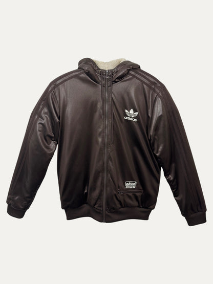 Vintage Adidas Jacket in brown, men's, size L – second-hand