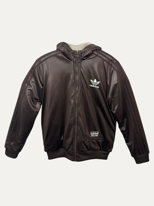 Vintage Adidas Jacket in brown, men's, size L – second-hand