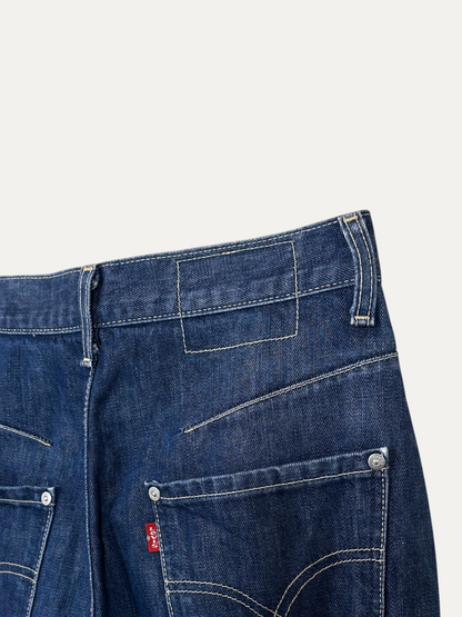 Vintage Levi's Twisted Slim Jeans in blue, men's, size W30 L30 – second-hand