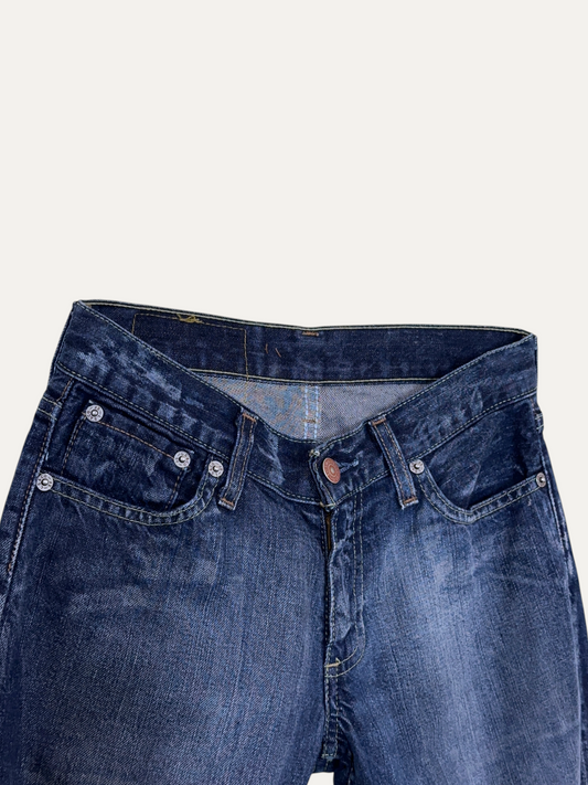 Vintage Levi's 529 Bootcut Jeans in blue, women's, size W24 L32 – second-hand