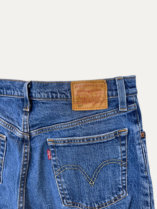 Vintage Levi's 501 Straight Jeans in blue, unisex, size W28 L26 – second-hand