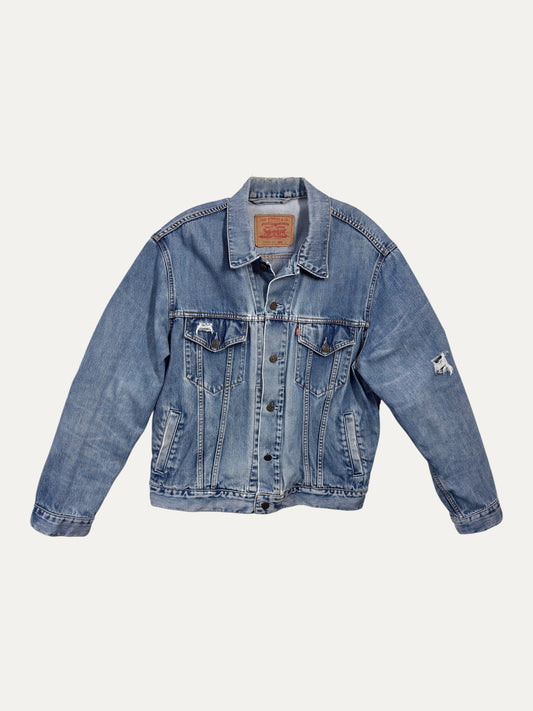 Vintage Levi's Jacket in blue, unisex, size L – second-hand