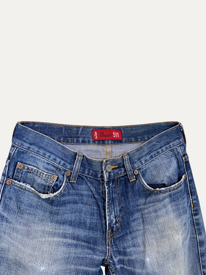 Vintage Levi's 511 Slim Jeans in blue, men's, size W30 L32 – second-hand