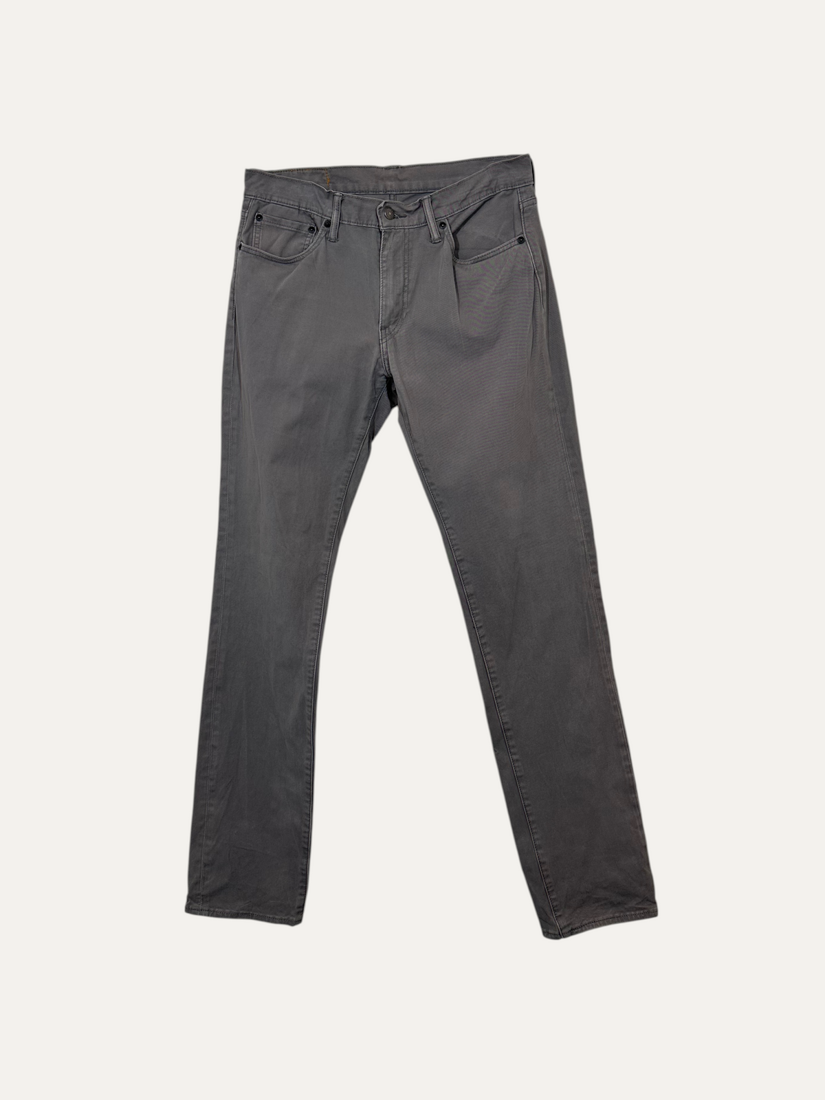 Vintage Levi's 511 Slim Jeans in grey, men's, size W33 L34 – second-hand