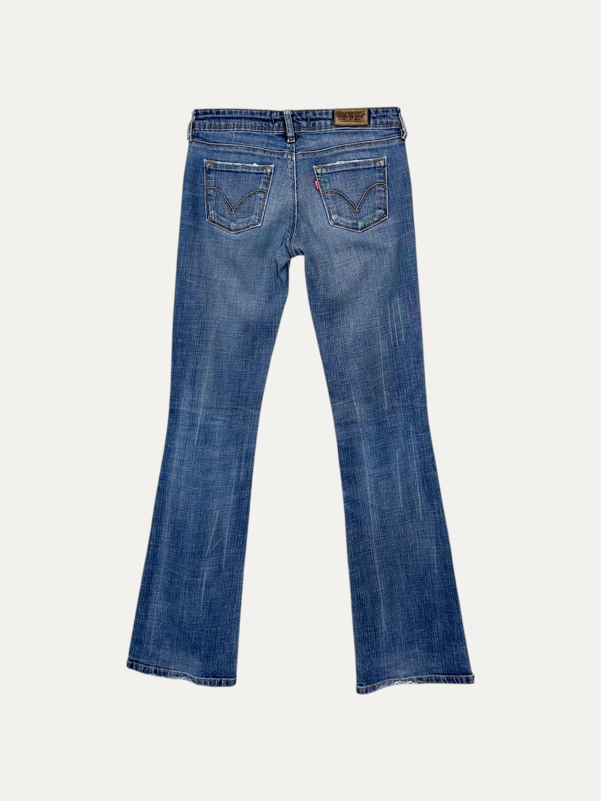 Vintage Levi's 572 Slim Jeans in blue, women's, size W29 L36 – second-hand