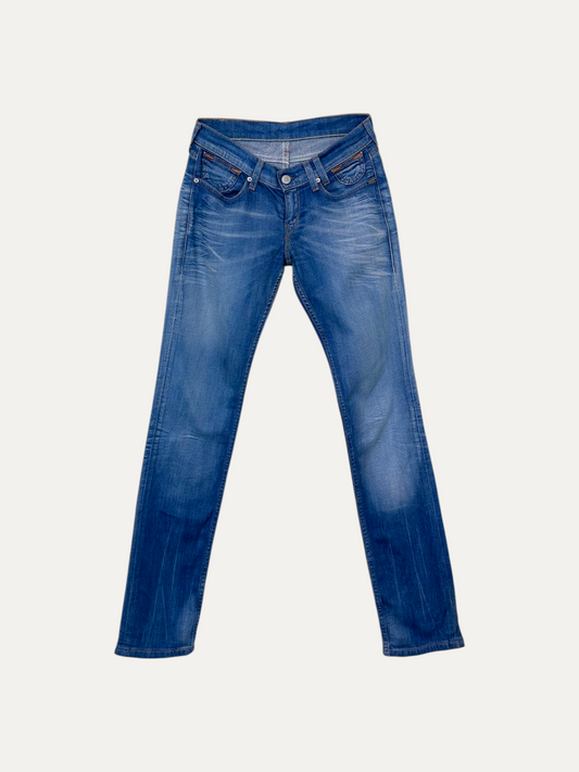 Vintage Levi's Low Rise Low waist Jeans in blue, women's, size W25 L32 – second-hand