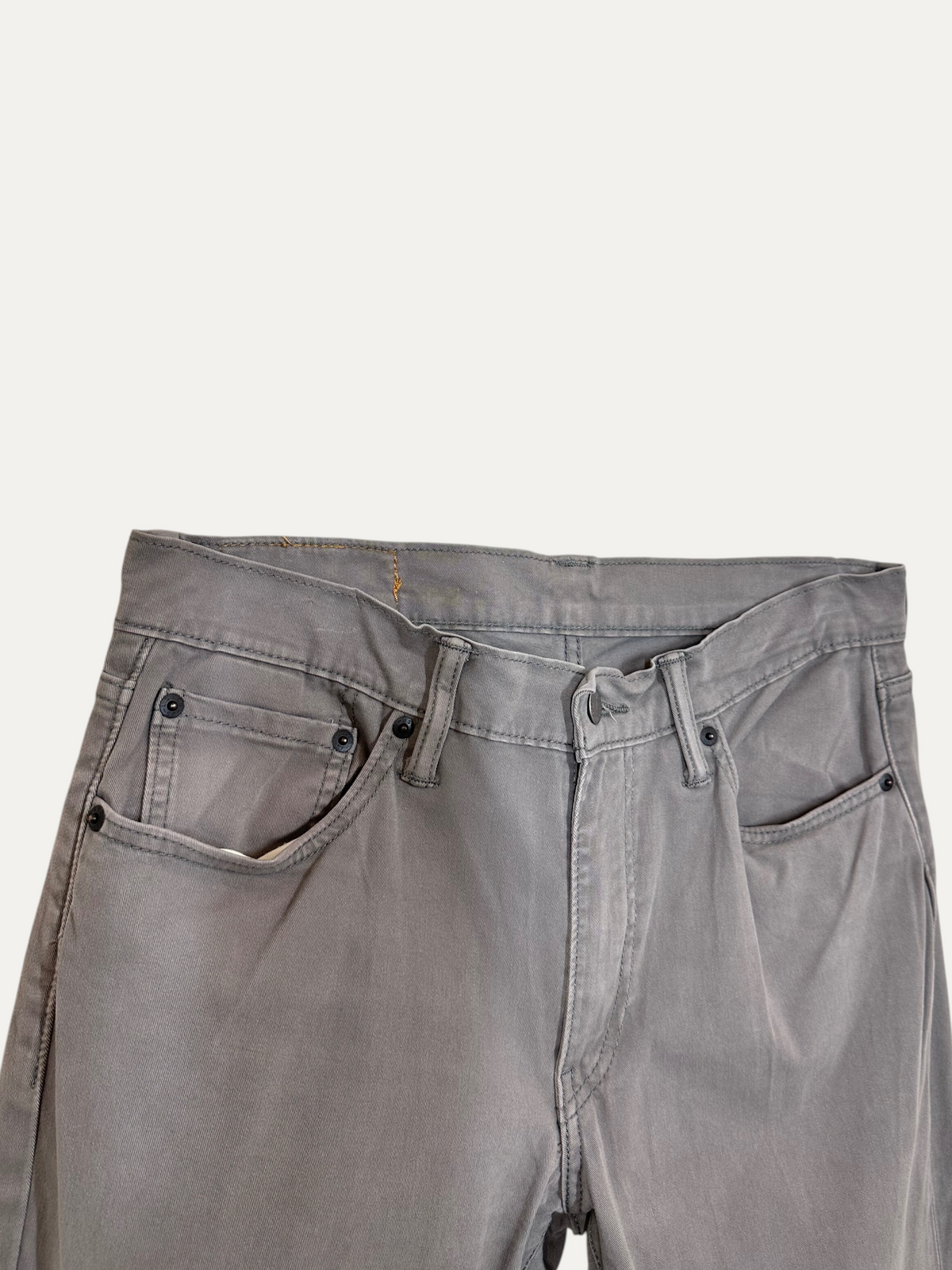 Vintage Levi's 511 Slim Jeans in grey, men's, size W33 L34 – second-hand