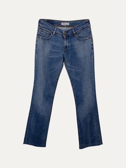 Vintage Levi's 570 Slim Jeans in blue, women's, size W31 L34 – second-hand