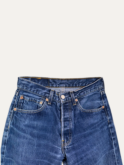 Vintage Levi's 501 Straight Jeans in blue, unisex, size W27 L32 – second-hand