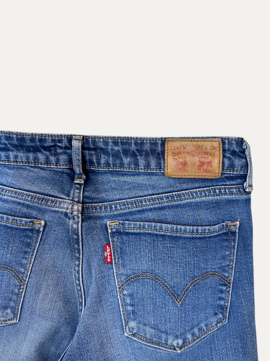 Vintage Levi's 712 Slim Jeans in blue, women's, size W27 L32 – second-hand
