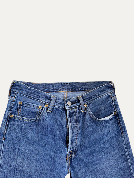 Vintage Levi's 501 Straight Jeans in blue, unisex, size W30 L32 – second-hand