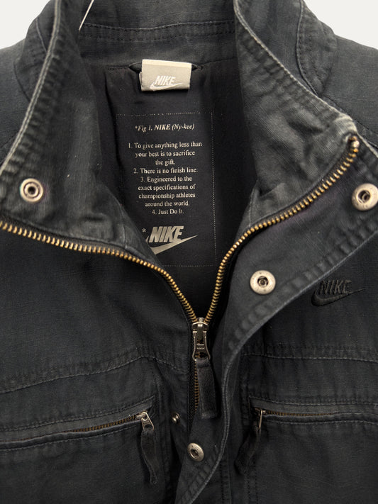 Vintage Nike Jacket in black, men's, size M – second-hand