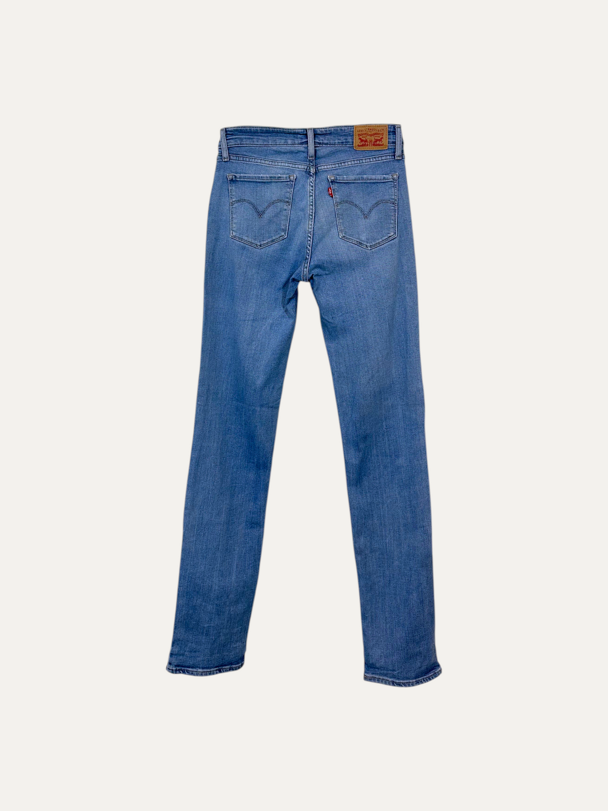 Vintage Levi's 712 Slim Jeans in blue, women's, size W28 L34 – second-hand