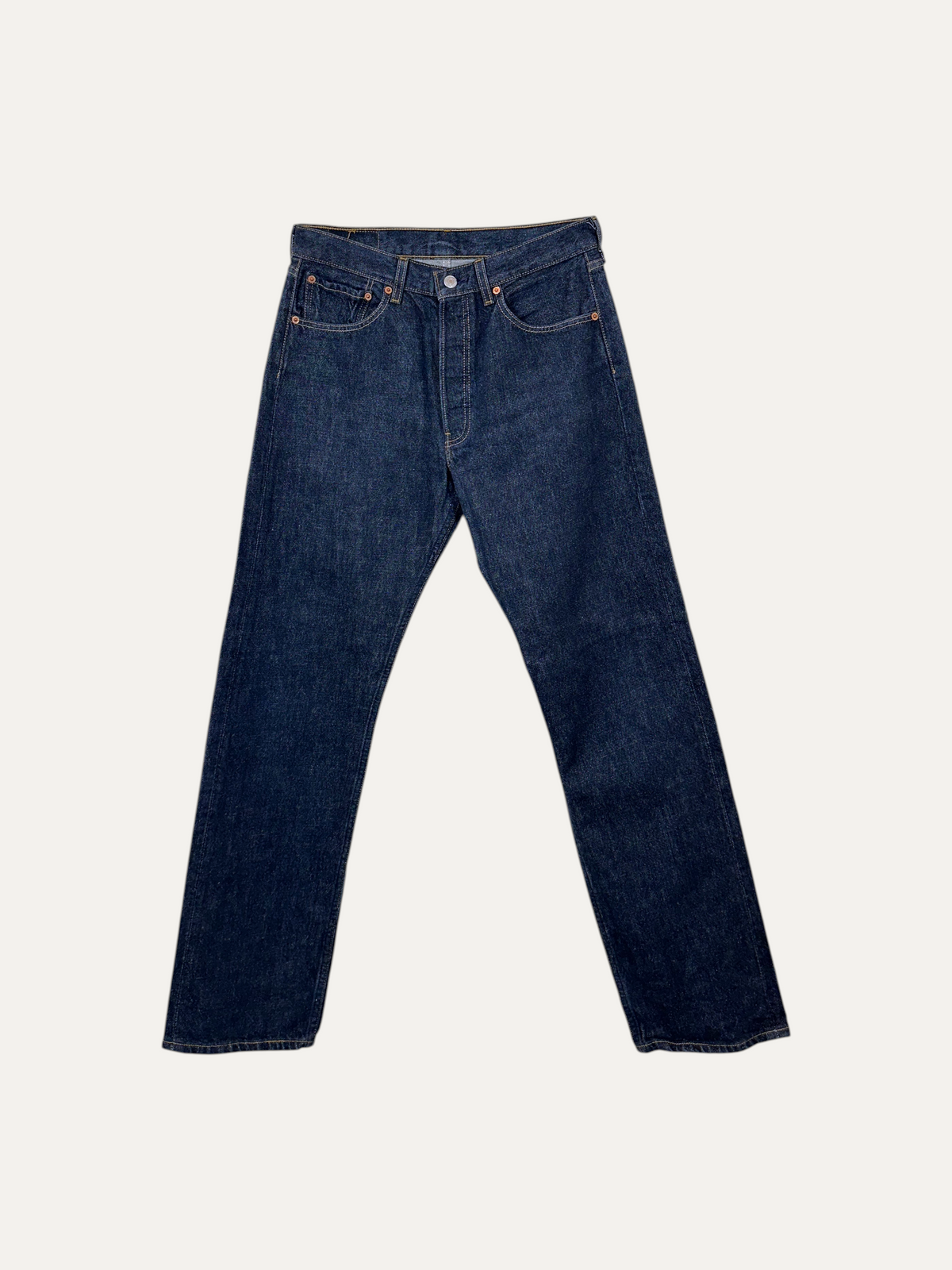 Vintage Levi's 501 Straight Jeans in blue, unisex, size W32 L32 – second-hand