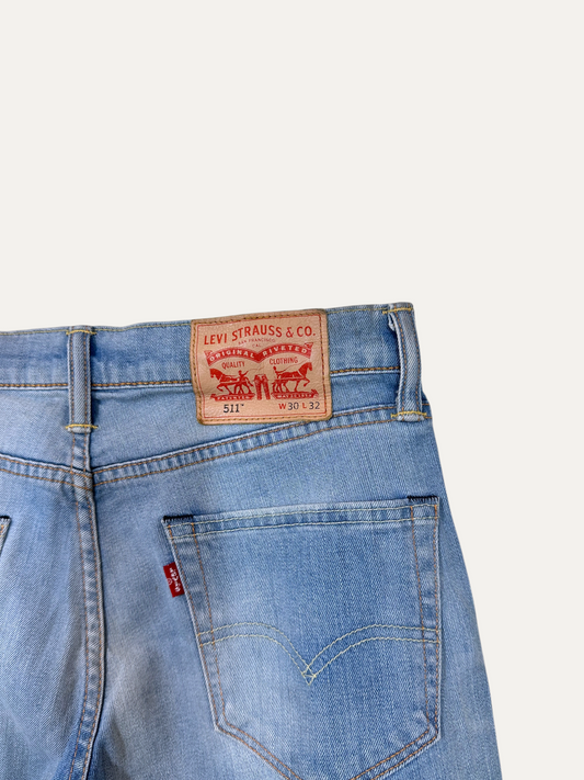 Vintage Levi's 511 Slim Jeans in blue, men's, size W30 L32 – second-hand