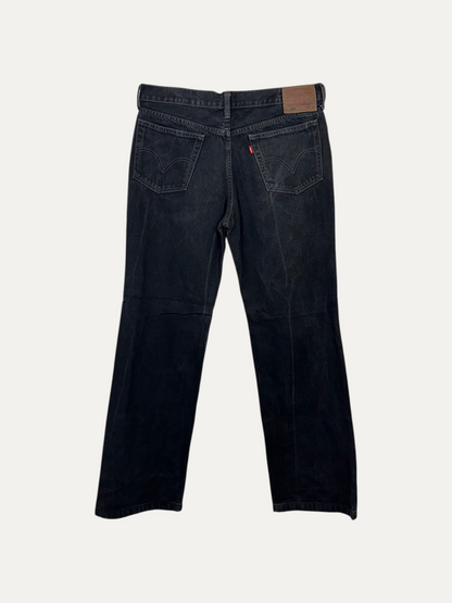 Vintage Levi's 505 Straight Jeans in black, unisex, size W36 L34 – second-hand