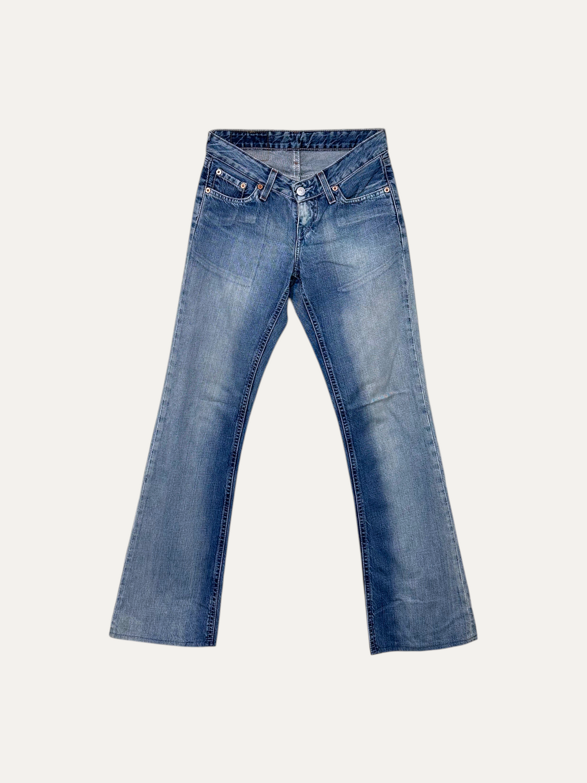 Vintage Levi's 545 Straight Jeans in blue, women's, size W25 L32 – second-hand