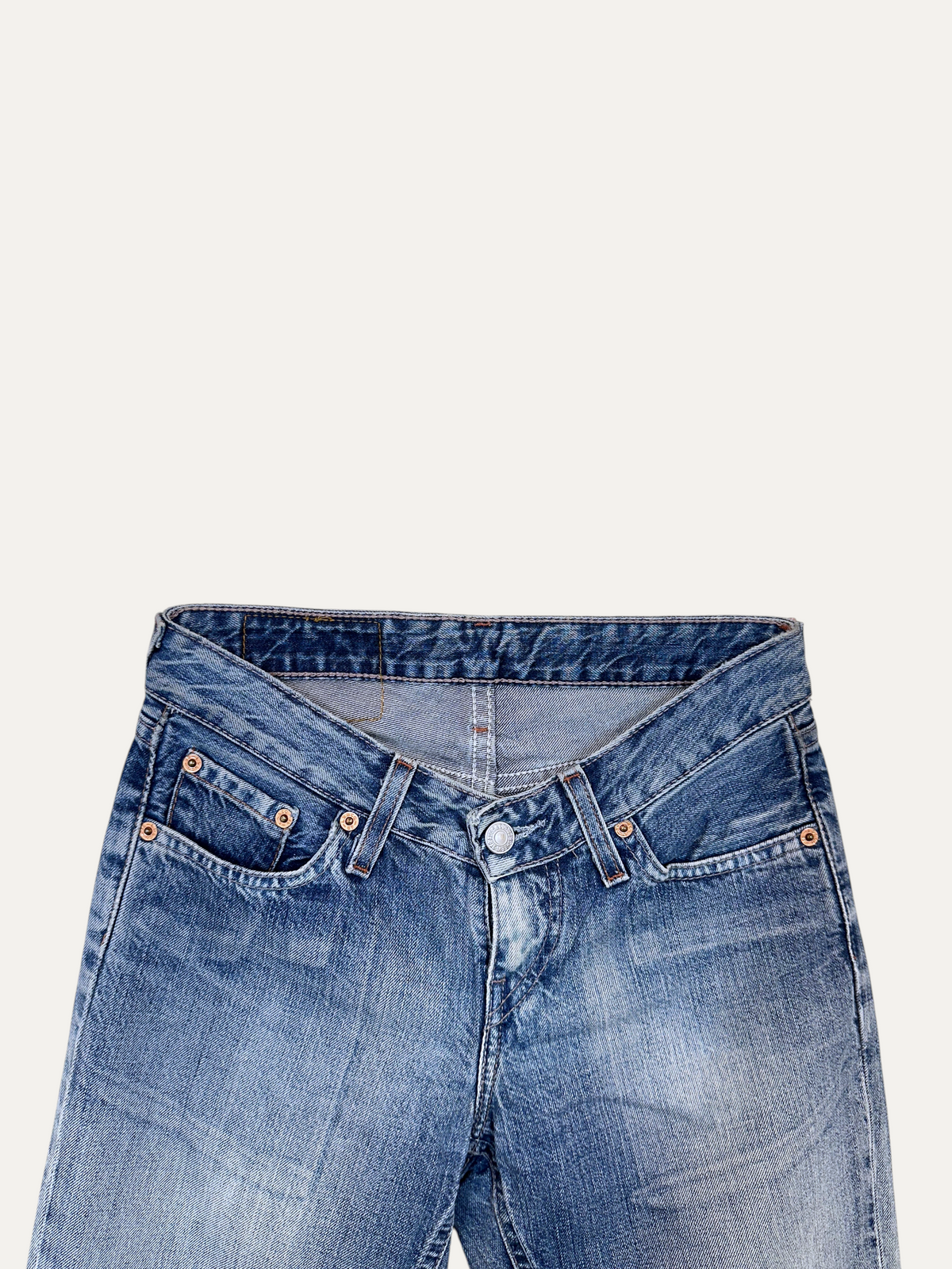 Vintage Levi's 545 Straight Jeans in blue, women's, size W25 L32 – second-hand
