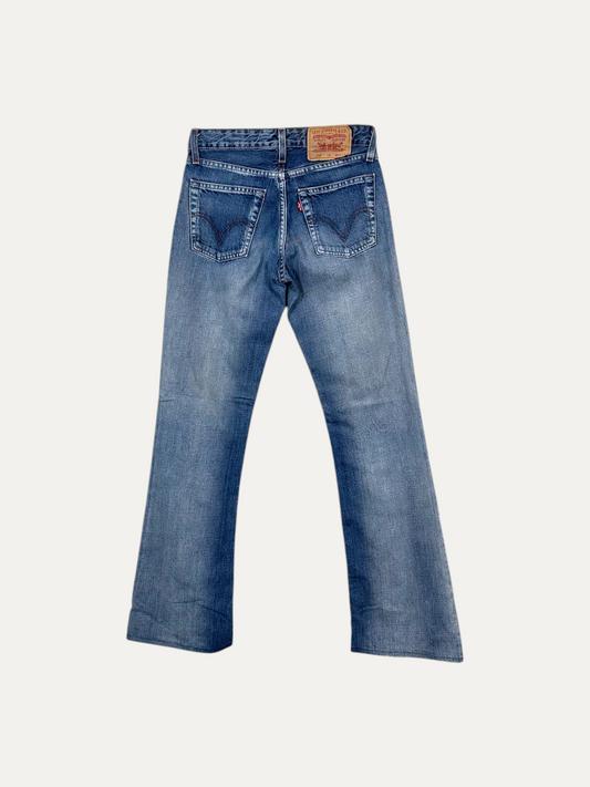 Vintage Levi's 545 Straight Jeans in blue, women's, size W25 L32 – second-hand