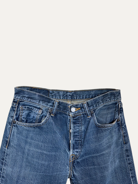 Vintage Levi's 501 Straight Jeans in blue, unisex, size W29 L32 – second-hand