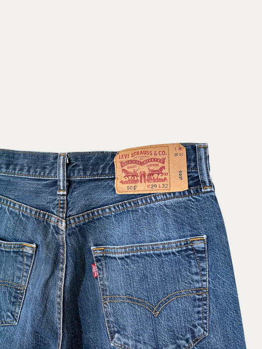 Vintage Levi's 501 Straight Jeans in blue, unisex, size W29 L32 – second-hand