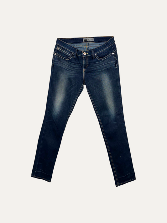 Vintage Levi's Demi Curve Slim Jeans in blue, women's, size W31 L32 – second-hand