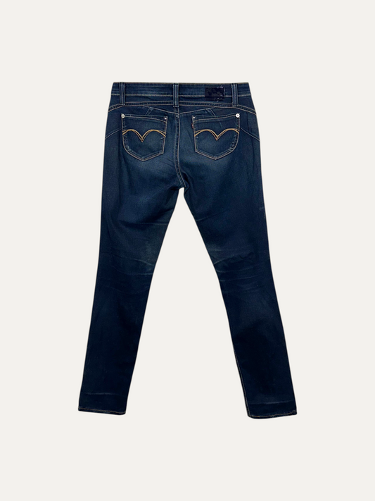 Vintage Levi's Demi Curve Slim Jeans in blue, women's, size W31 L32 – second-hand