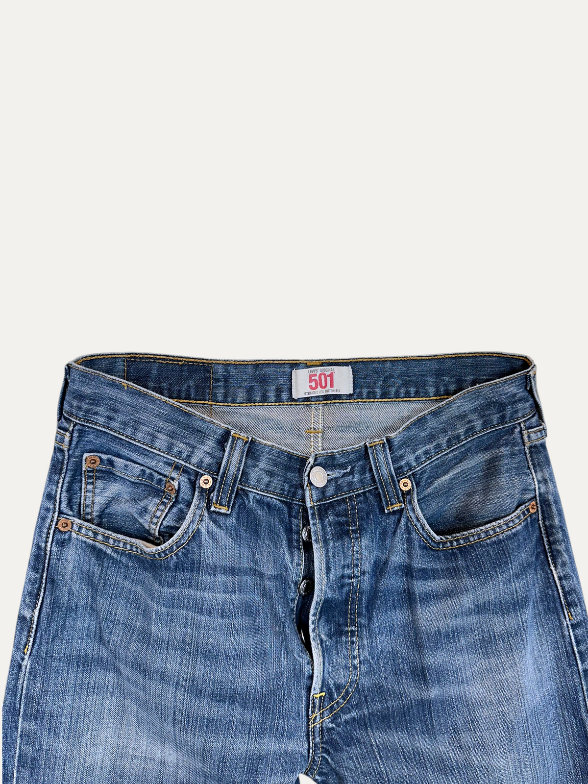 Vintage Levi's Engineered Slim Jeans in blue, men's, size W30 L34 – second-hand