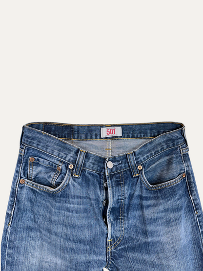 Vintage Levi's Engineered Slim Jeans in blue, men's, size W30 L34 – second-hand