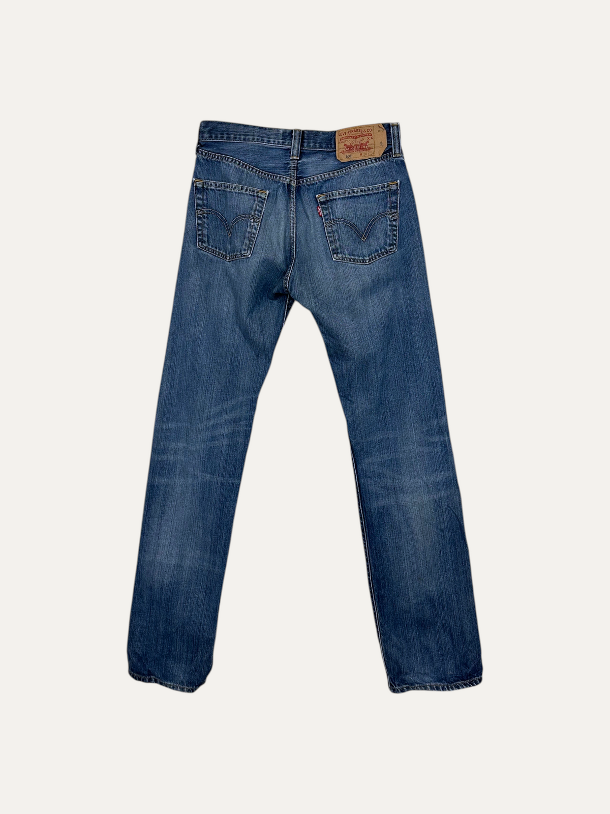 Vintage Levi's Engineered Slim Jeans in blue, men's, size W30 L34 – second-hand