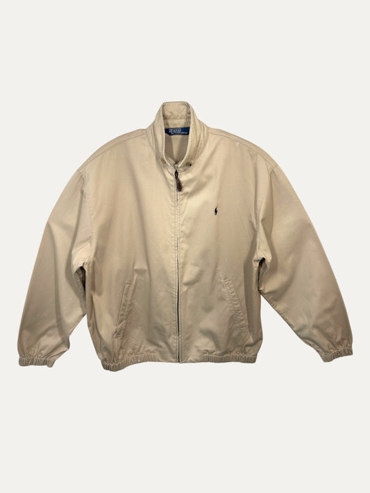 Vintage Polo Ralph Lauren Jacket in beige, unisex, size M – second-hand