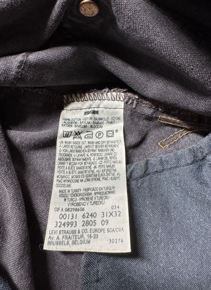 Vintage Levi's Red Tab Straight Jeans in blue, unisex, size W31 L32 – second-hand