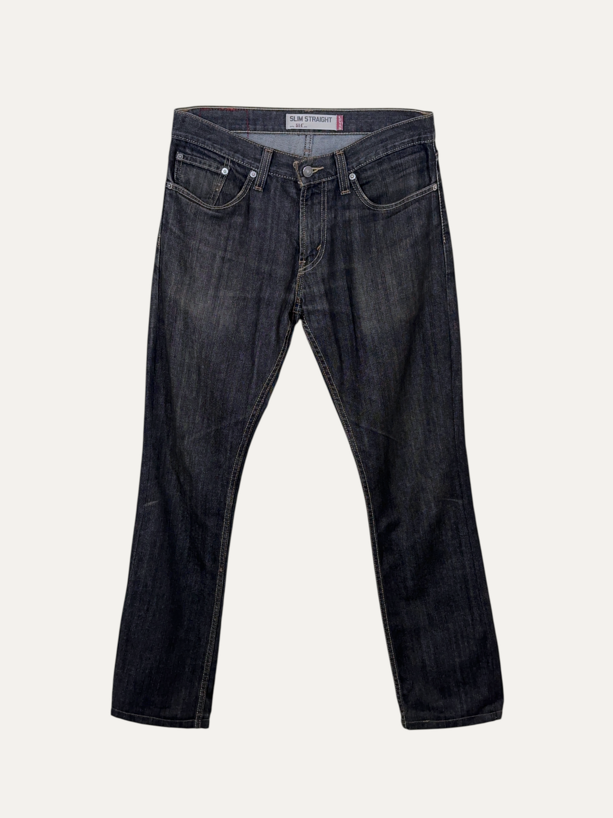 Vintage Levi's 514 Straight Jeans in blue, unisex, size W31 L34 – second-hand