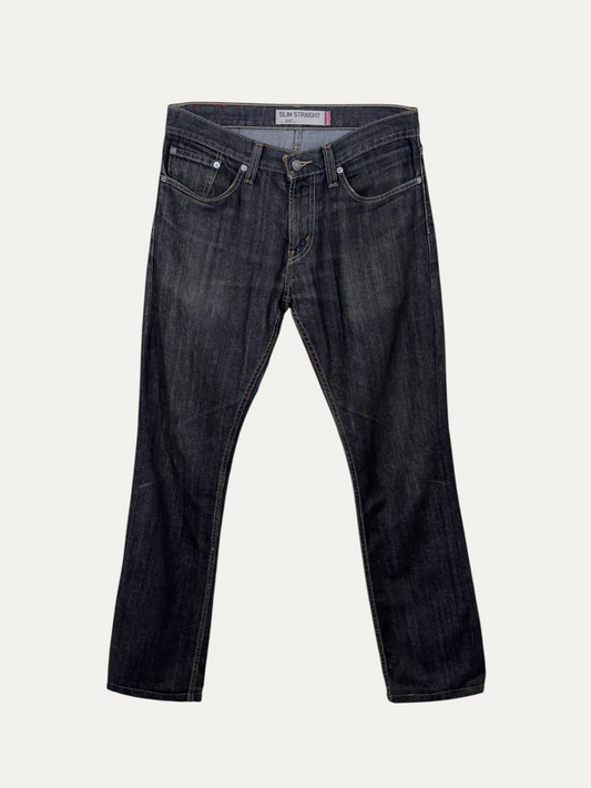 Vintage Levi's 514 Straight Jeans in blue, unisex, size W31 L34 – second-hand