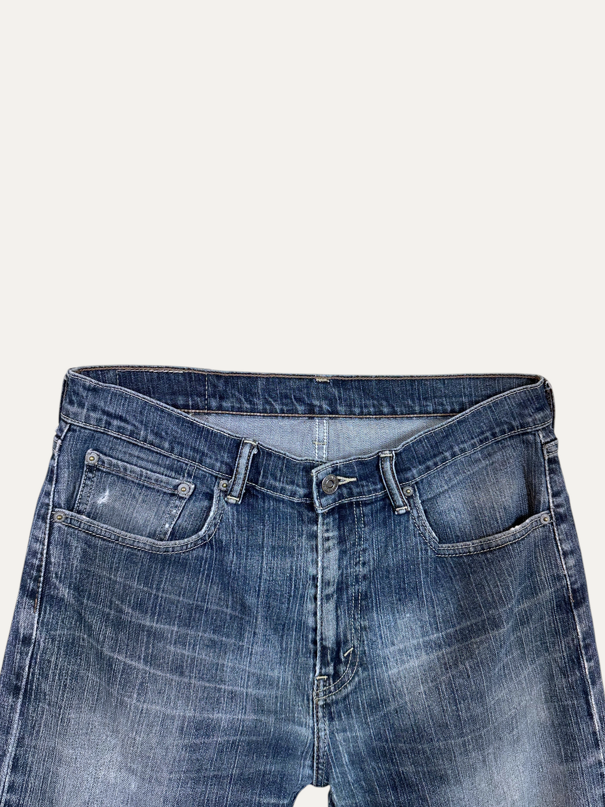 Vintage Levi's 505 Straight Jeans in blue, unisex, size W33 L34 – second-hand