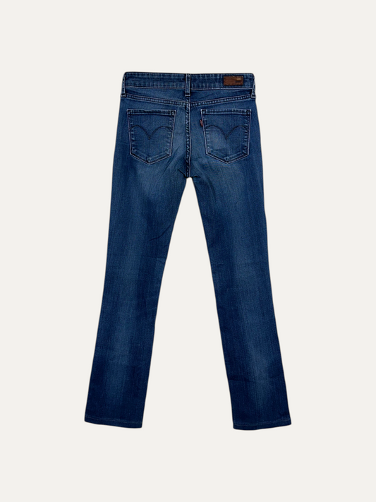 Vintage Levi's Demi Curve Slim Jeans in blue, women's, size W25 L34 – second-hand