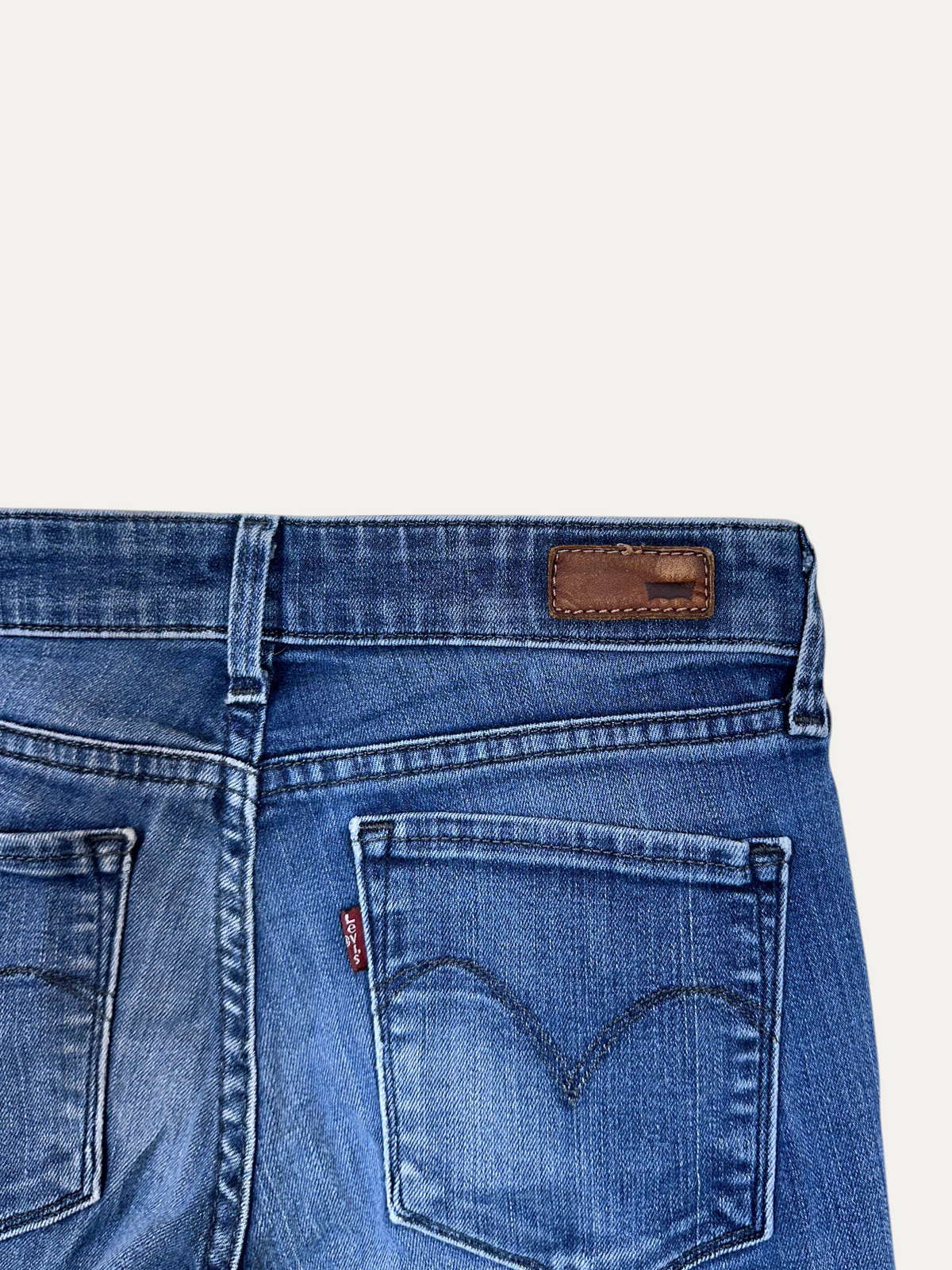 Vintage Levi's Demi Curve Slim Jeans in blue, women's, size W25 L34 – second-hand