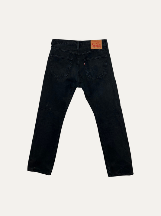 Vintage Levi's 501 Straight Jeans in black, unisex, size W30 L31 – second-hand