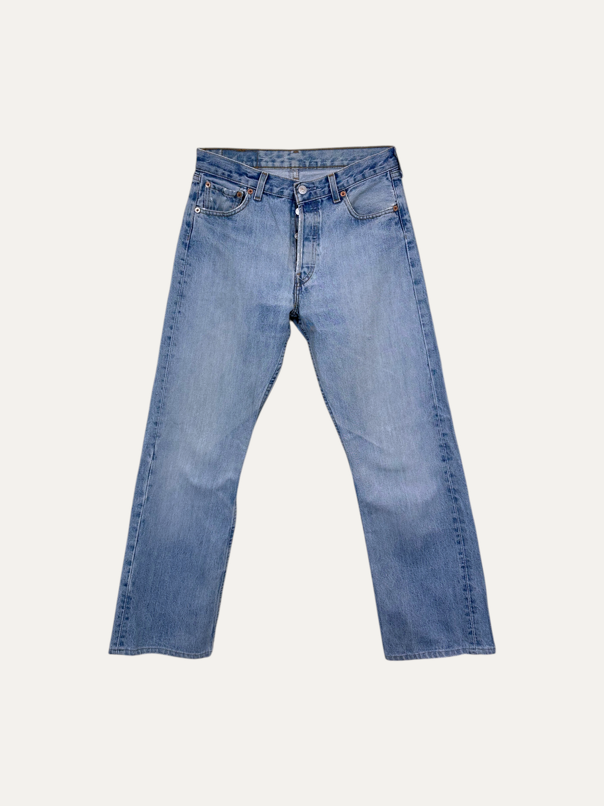 Vintage Levi's 501 Straight Jeans in blue, unisex, size W30 L34 – second-hand