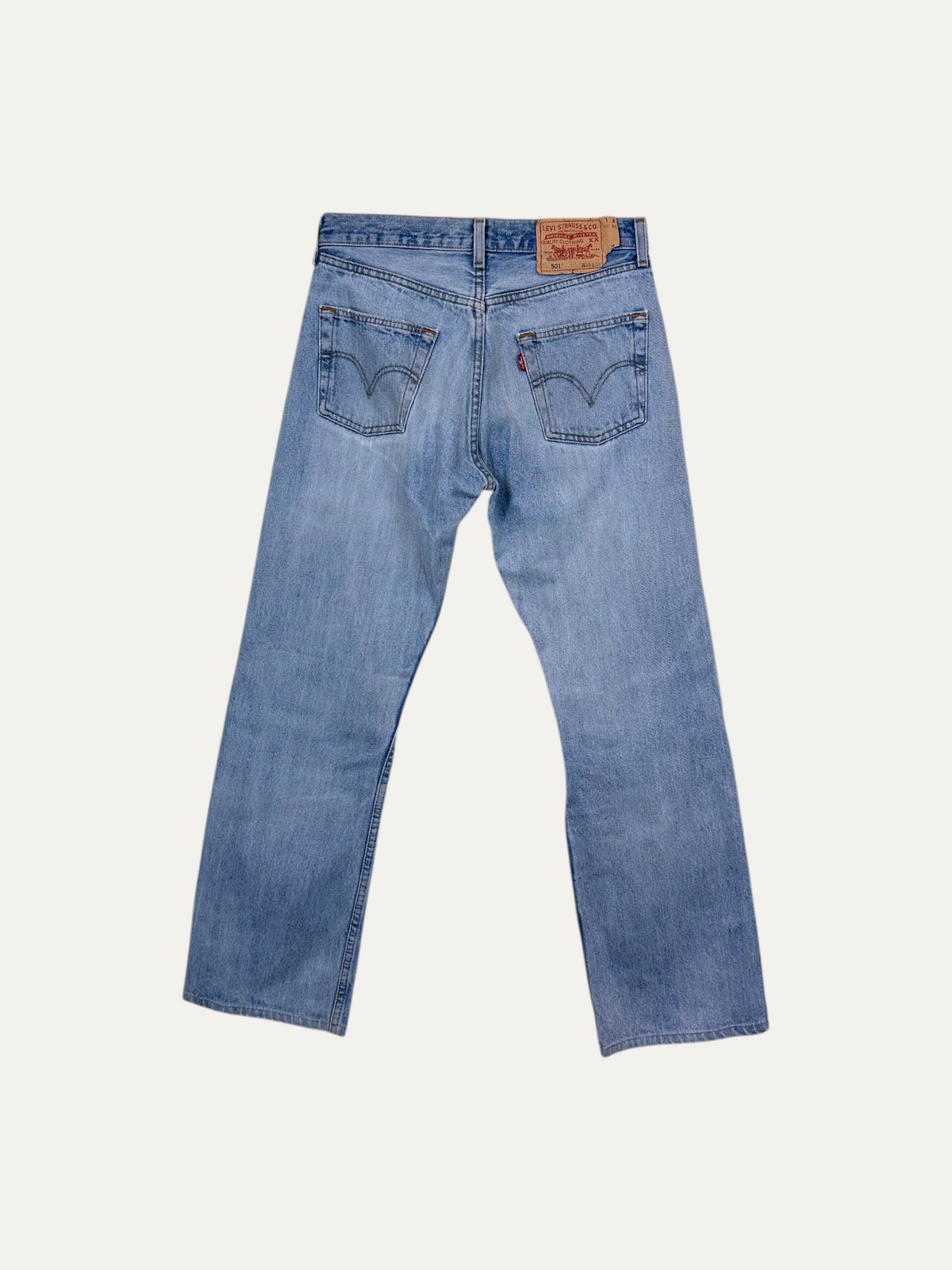 Vintage Levi's 501 Straight Jeans in blue, unisex, size W30 L34 – second-hand