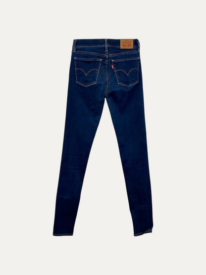 Vintage Levi's 710 Skinny Jeans in blue, women's, size W26 L30 – second-hand