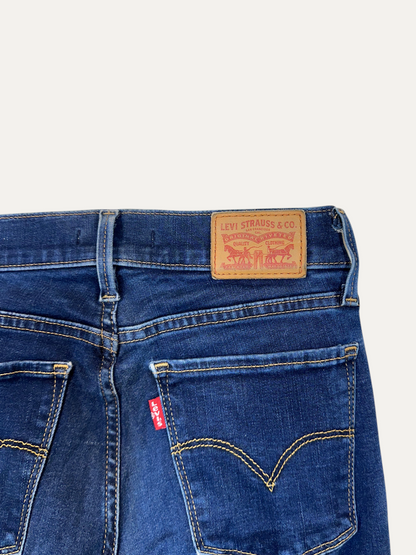 Vintage Levi's 710 Skinny Jeans in blue, women's, size W26 L30 – second-hand