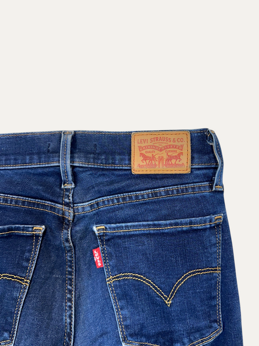 Vintage Levi's 710 Skinny Jeans in blue, women's, size W26 L30 – second-hand