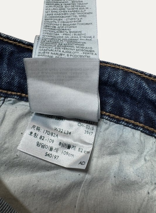 Vintage Levi's 715 Bootcut Jeans in blue, women's, size W32 L34 – second-hand