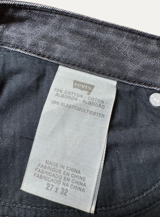 Vintage Levi's Bold Curve Skinny Jeans in blue, women's, size W27 L32 – second-hand
