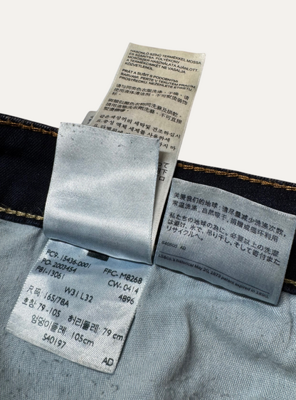 Vintage Levi's Demi Curve Slim Jeans in blue, women's, size W31 L32 – second-hand